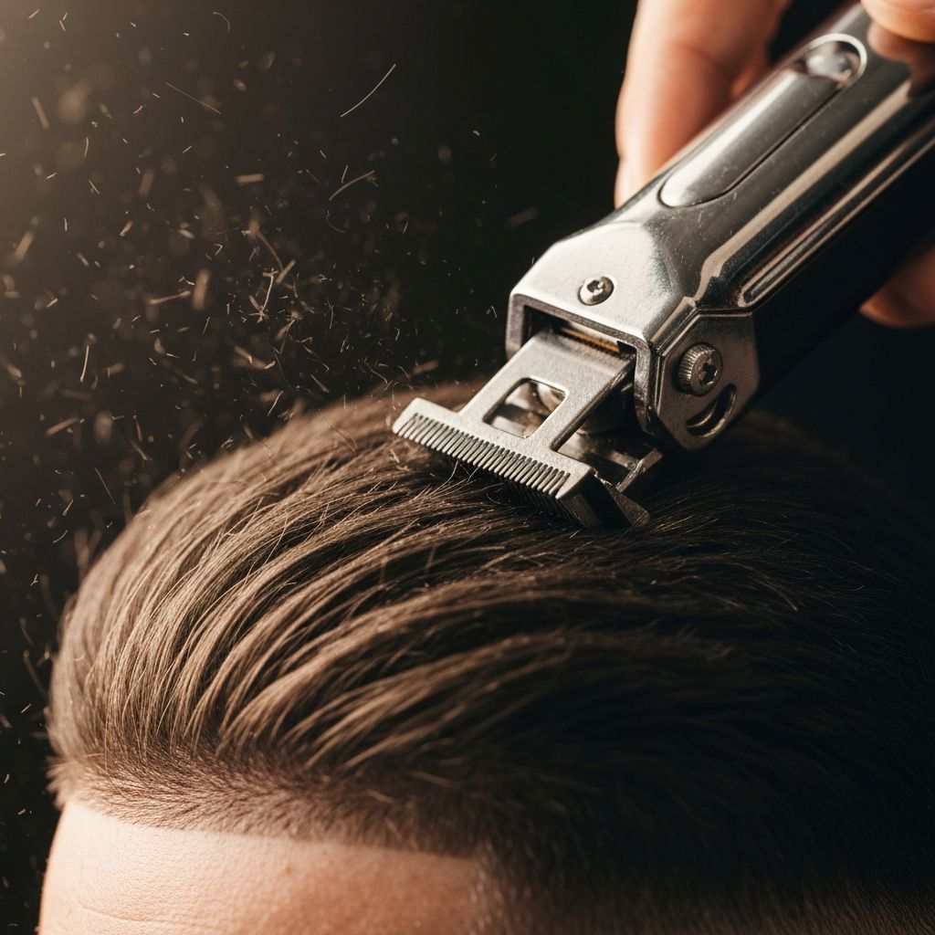 Professional clippers in action